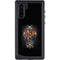 Gothic Dragon & Skull Cross by Sarah Richter Galaxy Note 10 Waterproof Case