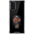 Gothic Dragon & Skull Cross by Sarah Richter Galaxy Note20 5G Clear Case