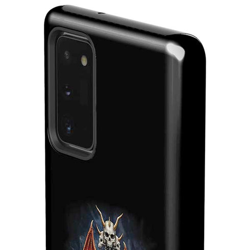 Gothic Dragon & Skull Cross by Sarah Richter Galaxy Note20 5G Pro Case
