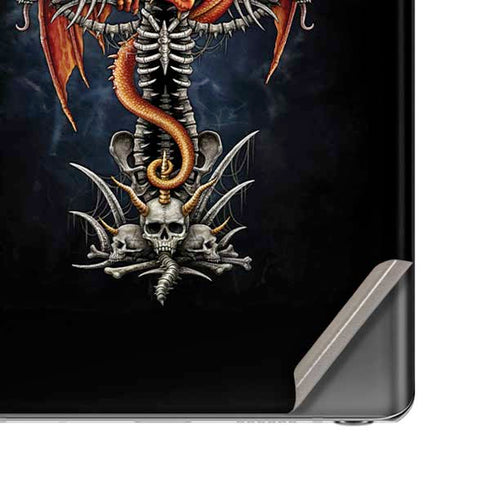 Gothic Dragon & Skull Cross by Sarah Richter Galaxy Note20 5G Skin