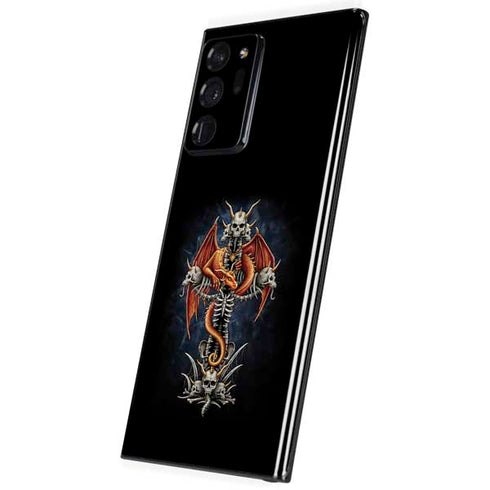Gothic Dragon & Skull Cross by Sarah Richter Galaxy Note20 Ultra 5G Skin