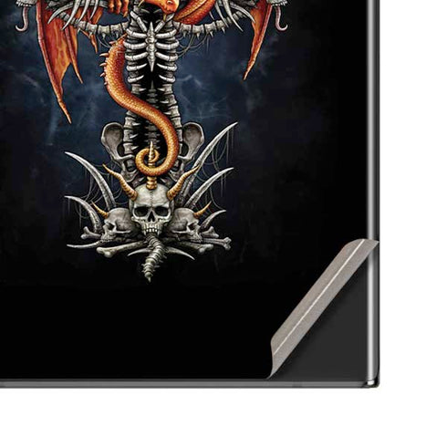 Gothic Dragon & Skull Cross by Sarah Richter Galaxy Note20 Ultra 5G Skin