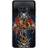 Gothic Dragon & Skull Cross by Sarah Richter Galaxy S10e Skin