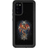 Gothic Dragon & Skull Cross by Sarah Richter Galaxy S20 Waterproof Case