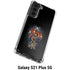 Gothic Dragon & Skull Cross by Sarah Richter Galaxy S21 Plus 5G Clear Case