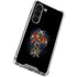 Gothic Dragon & Skull Cross by Sarah Richter Galaxy S23 Clear Case