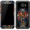 Gothic Dragon & Skull Cross by Sarah Richter Galaxy S7 Active Skin