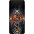 Gothic Dragon & Skull Cross by Sarah Richter Galaxy S9 Skin