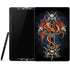 Gothic Dragon & Skull Cross by Sarah Richter Samsung Galaxy Tab Skin
