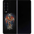 Gothic Dragon & Skull Cross by Sarah Richter Galaxy Z Fold4 5G Skin