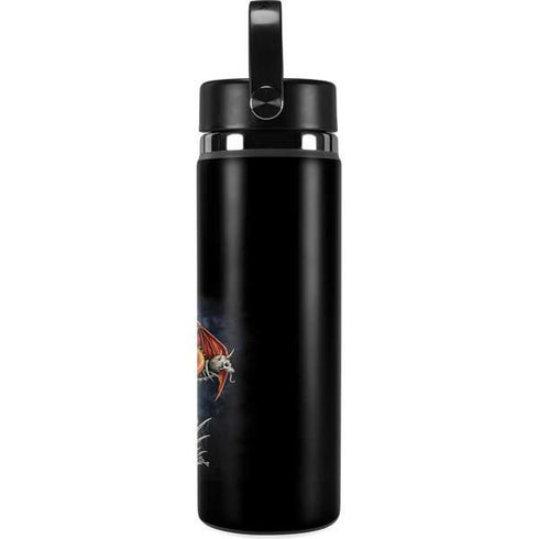 Gothic Dragon & Skull Cross by Sarah Richter Hydro Flask 20oz Wide Mouth Skin