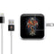 Gothic Dragon & Skull Cross by Sarah Richter iPad Charger (10W USB) Skin