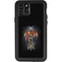 Gothic Dragon & Skull Cross by Sarah Richter iPhone 11 Pro Waterproof Case