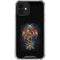 Gothic Dragon & Skull Cross by Sarah Richter iPhone 12 Clear Case