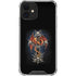 Gothic Dragon & Skull Cross by Sarah Richter iPhone 12 Clear Case