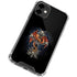 Gothic Dragon & Skull Cross by Sarah Richter iPhone 12 Clear Case