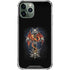 Gothic Dragon & Skull Cross by Sarah Richter iPhone 12 Pro Max Clear Case