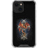 Gothic Dragon & Skull Cross by Sarah Richter iPhone 13 Clear Case