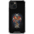 Gothic Dragon & Skull Cross by Sarah Richter iPhone 13 Mini Clear Case