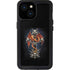 Gothic Dragon & Skull Cross by Sarah Richter iPhone 13 Mini Waterproof Case