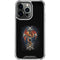 Gothic Dragon & Skull Cross by Sarah Richter iPhone 13 Pro Clear Case