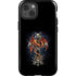Gothic Dragon & Skull Cross by Sarah Richter iPhone 15 Impact Case