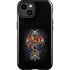 Gothic Dragon & Skull Cross by Sarah Richter iPhone 15 Plus Impact Case