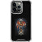 Gothic Dragon & Skull Cross by Sarah Richter iPhone 15 Pro Clear Case