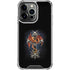 Gothic Dragon & Skull Cross by Sarah Richter iPhone 15 Pro Clear Case