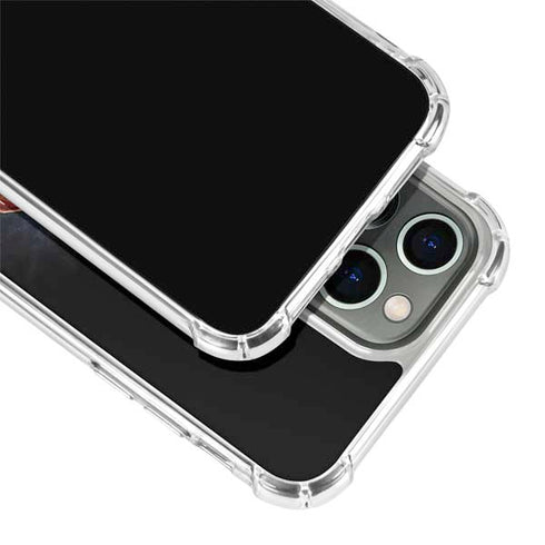 Gothic Dragon & Skull Cross by Sarah Richter iPhone 14 Pro Clear Case