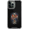 Gothic Dragon & Skull Cross by Sarah Richter iPhone 15 Pro Max Clear Case