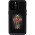 Gothic Dragon & Skull Cross by Sarah Richter iPhone 14 Pro Max Waterproof Case