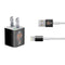Gothic Dragon & Skull Cross by Sarah Richter iPhone Charger (5W USB) Skin