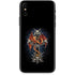 Gothic Dragon & Skull Cross by Sarah Richter iPhone XS Skin