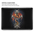 Gothic Dragon & Skull Cross by Sarah Richter MacBook Pro 16in (2019-20) Case plus Skin