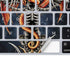 Gothic Dragon & Skull Cross by Sarah Richter Magic Keyboard Skin