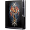 Gothic Dragon & Skull Cross by Sarah Richter Playstation 3 & PS3 Slim Skin