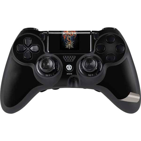 Gothic Dragon & Skull Cross by Sarah Richter PS4/PC SCUF Impact Controller Skin