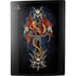 Gothic Dragon & Skull Cross by Sarah Richter PS5 Console Skin