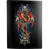 Gothic Dragon & Skull Cross by Sarah Richter PS5 Digital Edition Bundle Skin