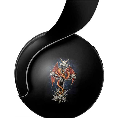 Gothic Dragon & Skull Cross by Sarah Richter PULSE 3D Wireless Headset for PS5 Skin