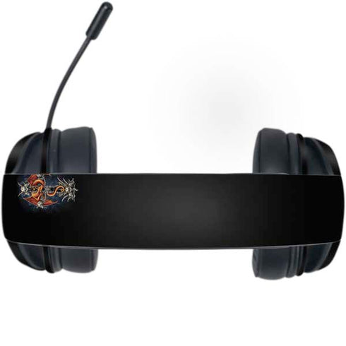 Gothic Dragon & Skull Cross by Sarah Richter Razer Kraken X Skin