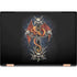 Gothic Dragon & Skull Cross by Sarah Richter HP Spectre Skin