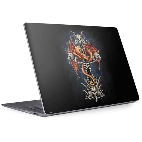 Gothic Dragon & Skull Cross by Sarah Richter Surface Laptop 2 Skin