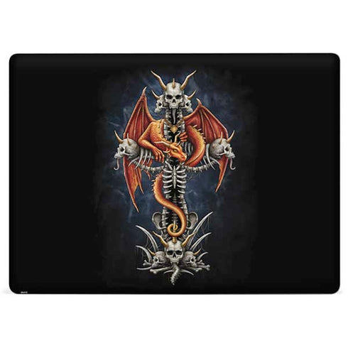 Gothic Dragon & Skull Cross by Sarah Richter Surface Laptop 3 13.5in Skin