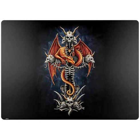 Gothic Dragon & Skull Cross by Sarah Richter Surface Laptop 4 15in Skin