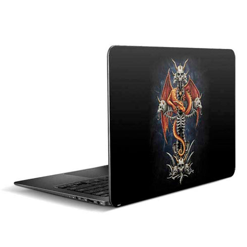 Gothic Dragon & Skull Cross by Sarah Richter Zenbook UX305FA 13.3in Skin