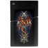 Gothic Dragon & Skull Cross by Sarah Richter PS5 Slim Digital Edition Console Skin