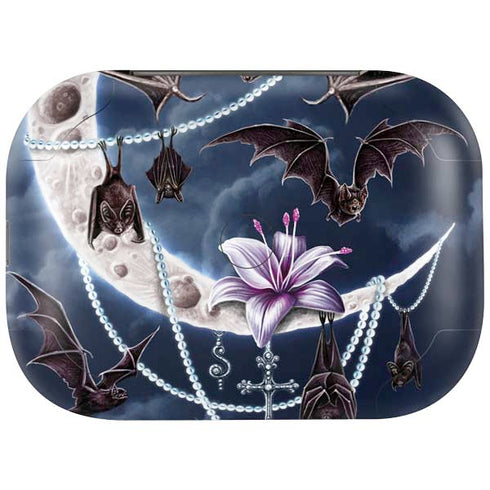 Gothic Moon with Bats and Flowers by Sarah Richter Amazon Echo Buds Skin