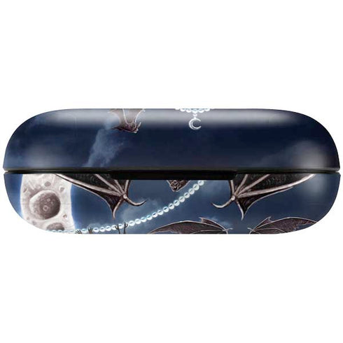 Gothic Moon with Bats and Flowers by Sarah Richter Amazon Echo Buds Skin